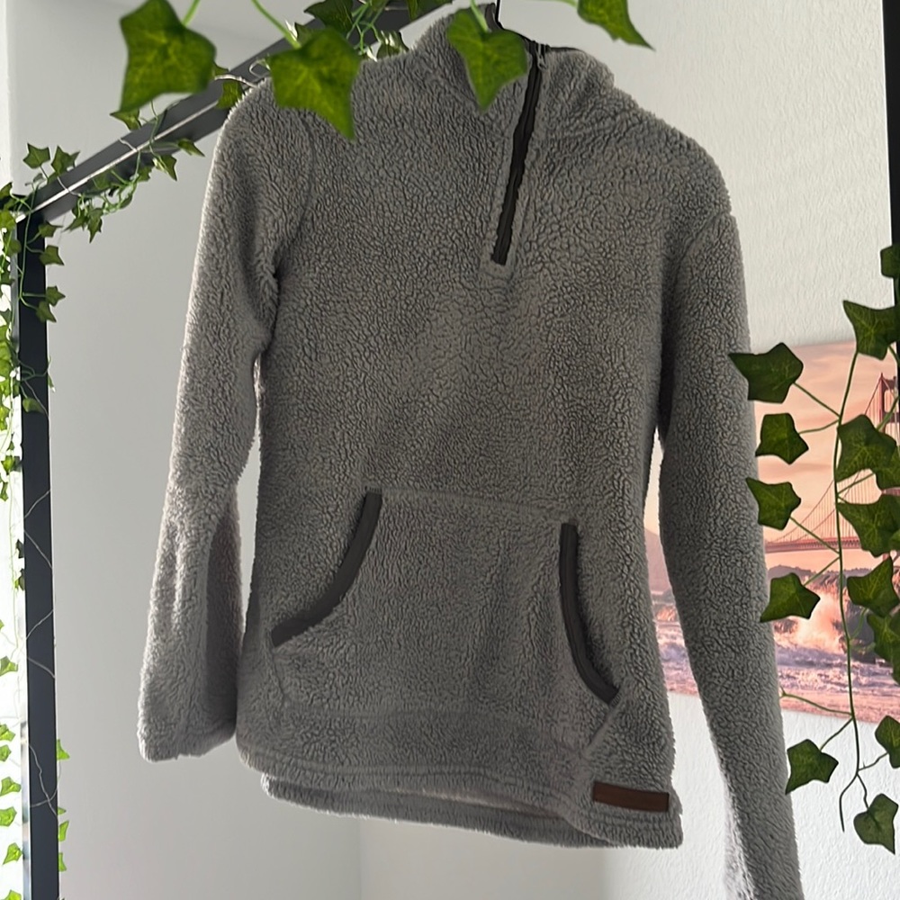 Cozy Sherpa quarter zip